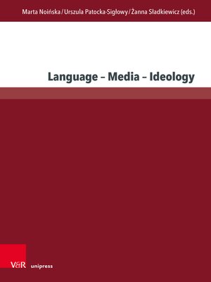 cover image of Language – Media – Ideology